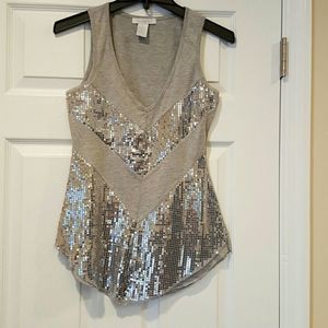 Charlottet Russe Sequence Tank Top